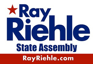 Ray Riehle for State Assembly art logo